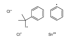 dichloro-(2-methyl-2-phenylpropyl)-phenylstannane Structure