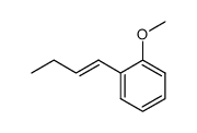 2-but-1-enyl-anisole Structure