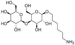 .beta.-D-Galactopyranoside, 6-aminohexyl 4-O-.beta.-D-galactopyranosyl- picture