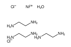 三(乙二胺)氯化镍(II)结构式