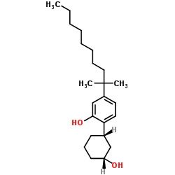 顺-5-(1,1-二甲基壬基)-2-(3-羟基环己基)苯酚结构式