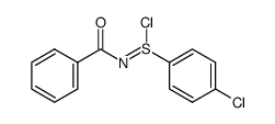 p-chlorobenzene(N-benzoyl)iminosulfinyl chloride Structure