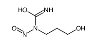 N-(3-hydroxypropyl)-N-nitrosourea结构式