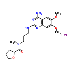 N-[3-[(4-amino-6,7-dimethoxyquinazolin-2-yl)amino]propyl]-N-methyloxolane-2-carboxamide,hydrochloride picture