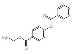 ethyl 4-benzoyloxybenzoate Structure