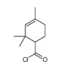 3-Cyclohexene-1-carbonyl chloride, 2,2,4-trimethyl- (9CI)结构式