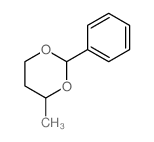 1,3-Dioxane,4-methyl-2-phenyl-结构式