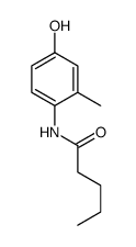 Pentanamide, N-(4-hydroxy-2-methylphenyl)- (9CI) Structure