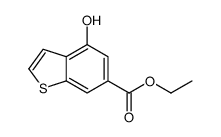 ethyl 4-hydroxy-1-benzothiophene-6-carboxylate Structure
