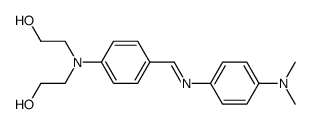 4-[4-[N,N-bis(2-hydroxyethyl)amino]benzylidene]-4'-N,N-dimethylaminoaniline Structure