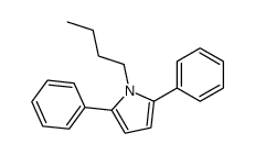 1-butyl-2,5-diphenylpyrrole结构式
