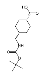 cis-(1,1-Dimethylethoxy)carbonyl Tranexamic Acid structure