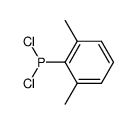 (2,6-diphenylphenyl)phosphinous dichloride Structure