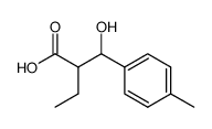 2-(α-hydroxy-4-methyl-benzyl)-butyric acid Structure
