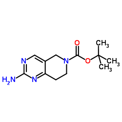 吡啶并[4,3-d]嘧啶-6(5H)-羧酸,2-氨基-7-1,8-二氢-1,1-二甲基乙基酯图片