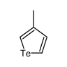 3-methyltellurophene Structure