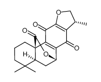 11,14-dioxo-12,16-epoxy-8,12-abietadien-20,7β-olide Structure