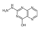 2-Hydrazino-4(3H)-pteridinone Structure