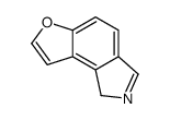 (9ci)-1H-呋喃并[3,2-e]异吲哚结构式