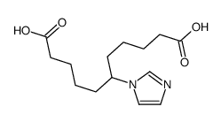 6-imidazol-1-ylundecanedioic acid Structure