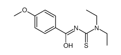 N-(diethylcarbamothioyl)-4-methoxybenzamide结构式