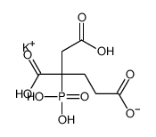 2-phosphonobutane-1,2,4-tricarboxylic acid, potassium salt Structure