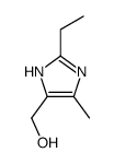 (2-ethyl-5-methyl-1H-imidazol-4-yl)methanol Structure