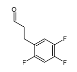 3-(2,4,5-三氟苯基)丙醛结构式