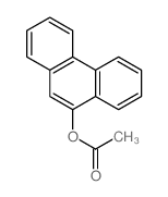 phenanthren-9-yl acetate Structure