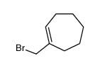 1-(bromomethyl)cycloheptene结构式