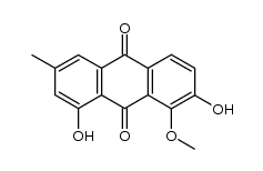 1-O-Methylnataloe-emodin结构式