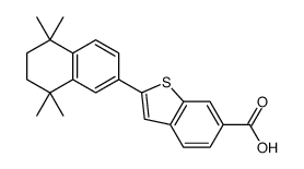 2-(5,5,8,8-tetramethyl-6,7-dihydronaphthalen-2-yl)-1-benzothiophene-6-carboxylic acid Structure