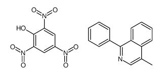 4-methyl-1-phenylisoquinoline,2,4,6-trinitrophenol Structure