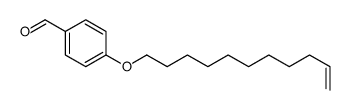 4-undec-10-enoxybenzaldehyde结构式