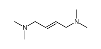 N,N,N',N'-四甲基-2-丁烯-1,4-二胺结构式