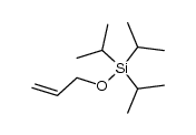 1-(triisopropylsilyloxy)-2-propene结构式