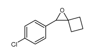 2-(4-chlorophenyl)-1-oxaspiro[2.3]hexane结构式
