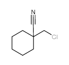 1-(氯甲基)环己烷甲腈结构式