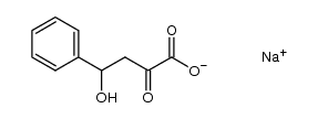 sodium 4-phenyl-4-hydroxy-2-oxobutyrate结构式