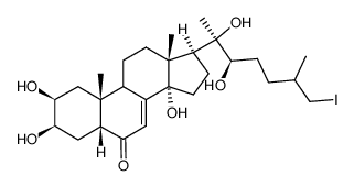 26-iodoponasterone A structure