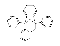 5,10-diphenyl-10,11-dihydro-5,10-epoxy-5H-dibenzo[a,d]cycloheptene结构式