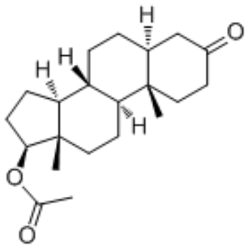 雄诺龙醋酸酯结构式