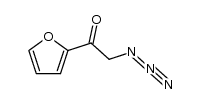 2-azido-1-(furan-2-yl)-ethanone Structure