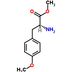 Methyl O-methyl-D-tyrosinate structure