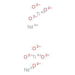 dineodymium dititanium heptaoxide结构式