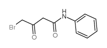 4-Bromo-3-oxo-N-phenylbutanamide structure