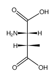 (2S,3R)-2-氨基-3-甲基丁二酸结构式