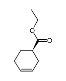 Ethyl (R)-3-cyclohexene-1-carboxylate结构式