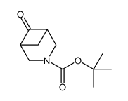 6-氧代-3-氮杂二环[3.1.1]庚烷-3-羧酸叔丁酯结构式