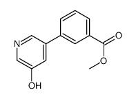 methyl 3-(5-hydroxypyridin-3-yl)benzoate结构式